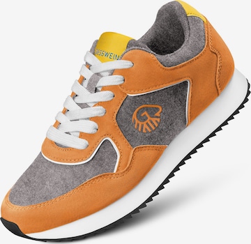 Slip on GIESSWEIN en orange : devant