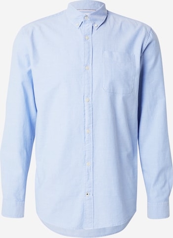 JACK & JONES Button Up Shirt 'JJEOxford' in Blue: front