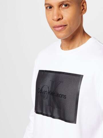 Calvin Klein Jeans - Sweatshirt em branco