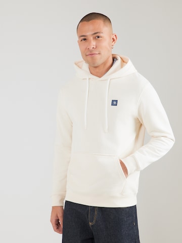 SCOTCH & SODA Μπλούζα φούτερ σε μπεζ: μπροστά