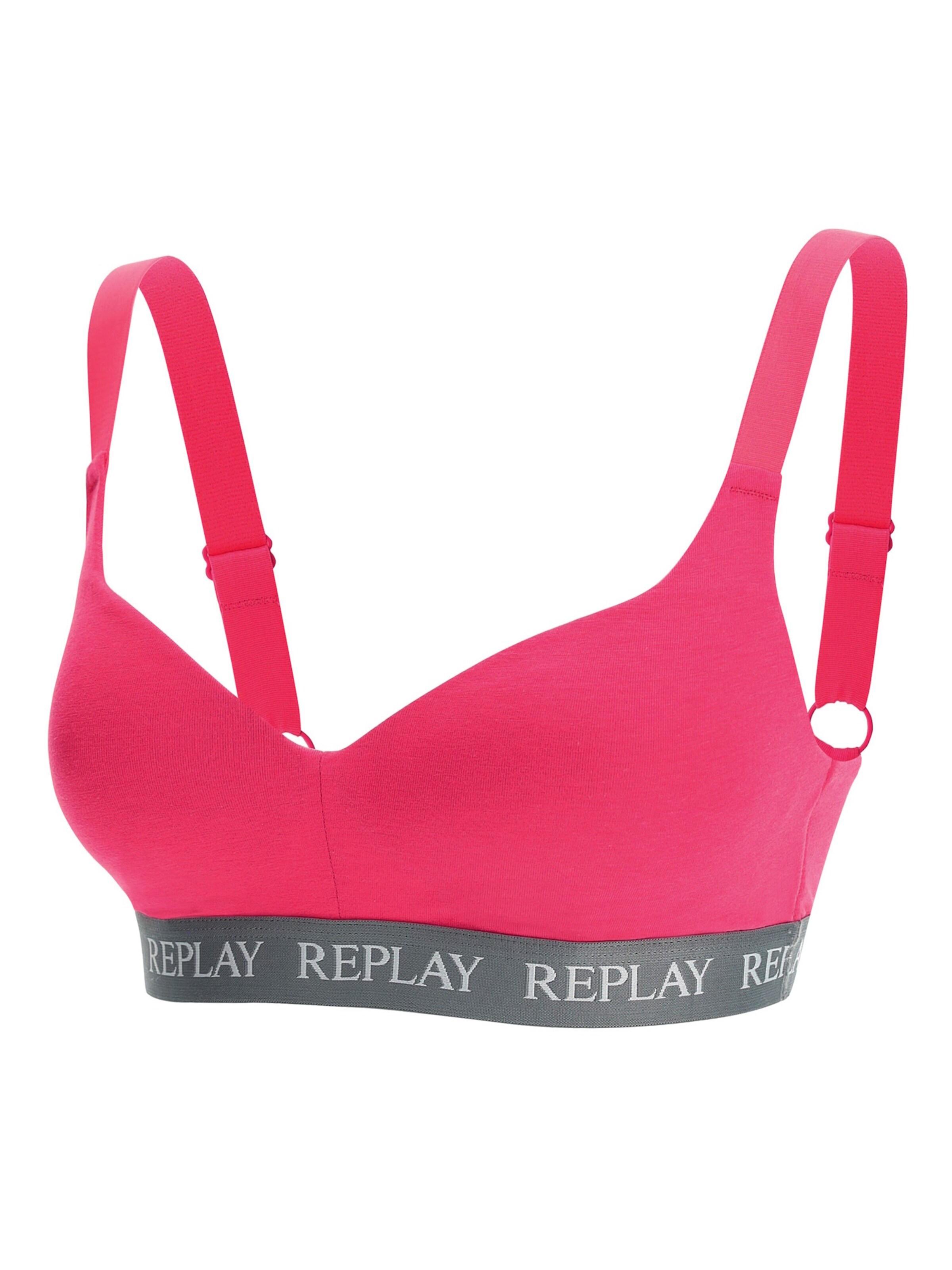 REPLAY Bustier BH in Pink: Vorderseite