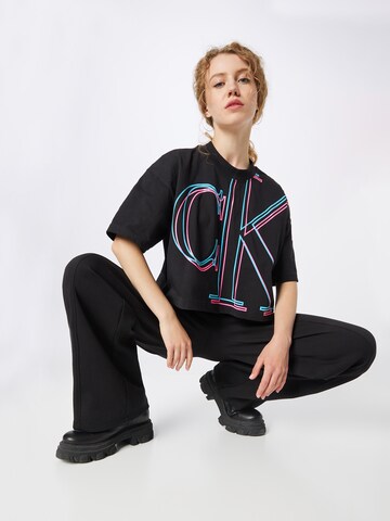 Calvin Klein Jeans Shirt in Schwarz
