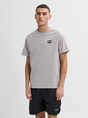 Hummel Performance Shirt in Silver: front