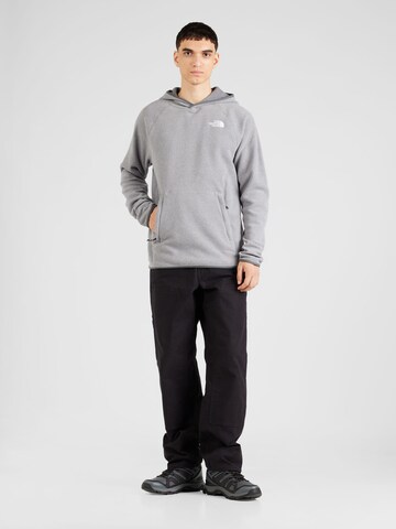 THE NORTH FACE Sportspullover '100 Glacier Fleece Hoodie' i grå