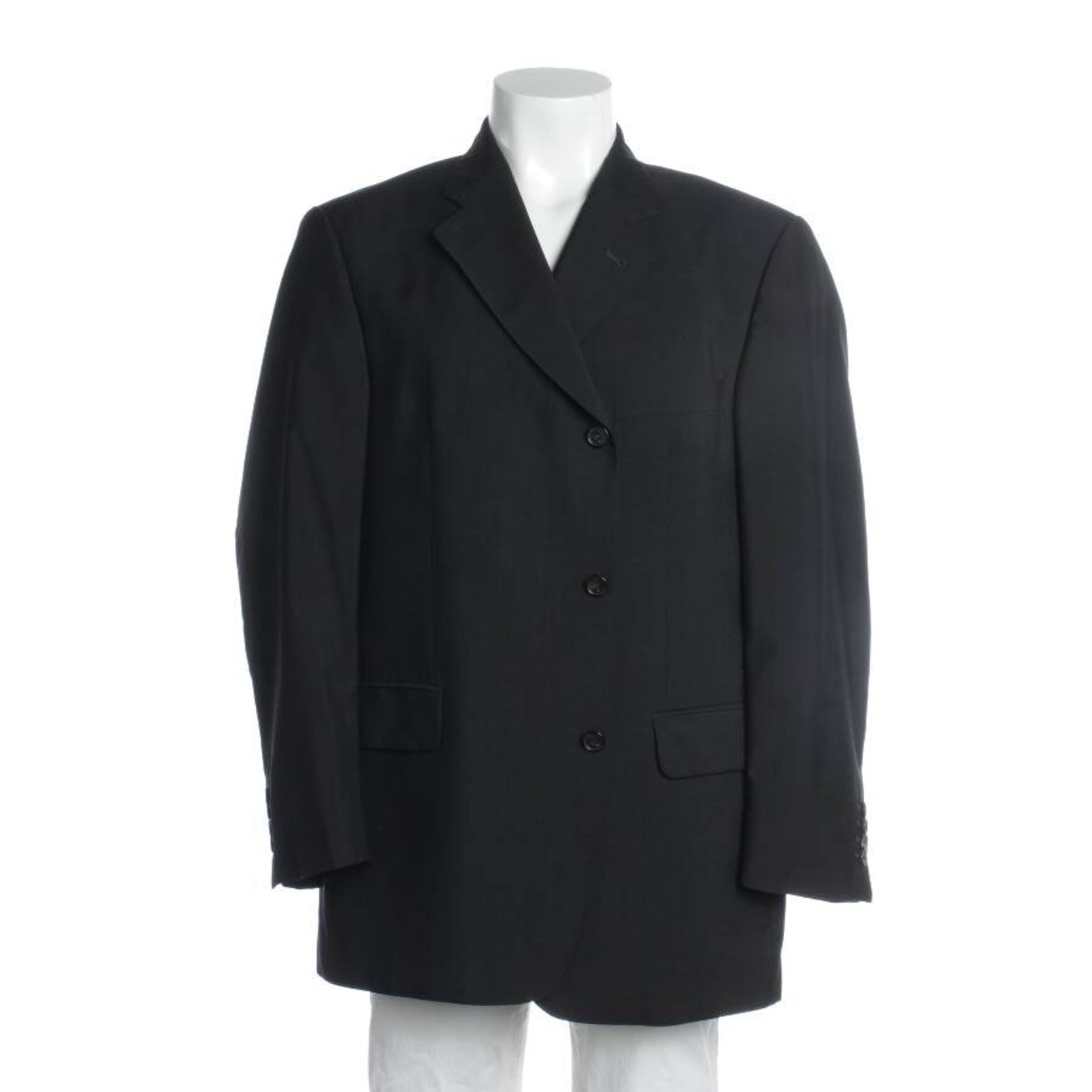 AIGNER Suit Jacket in L-XL in Black: front