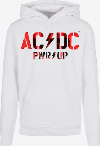 F4NT4STIC Sweatshirt 'ACDC'' in Wit: voorkant