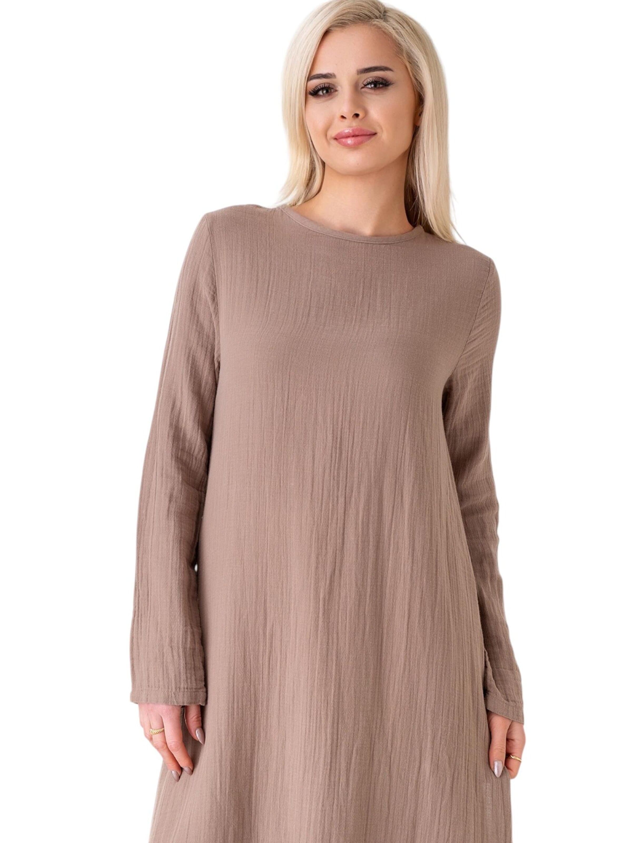 Tunica 'Nayla Modest' di WENOR in beige