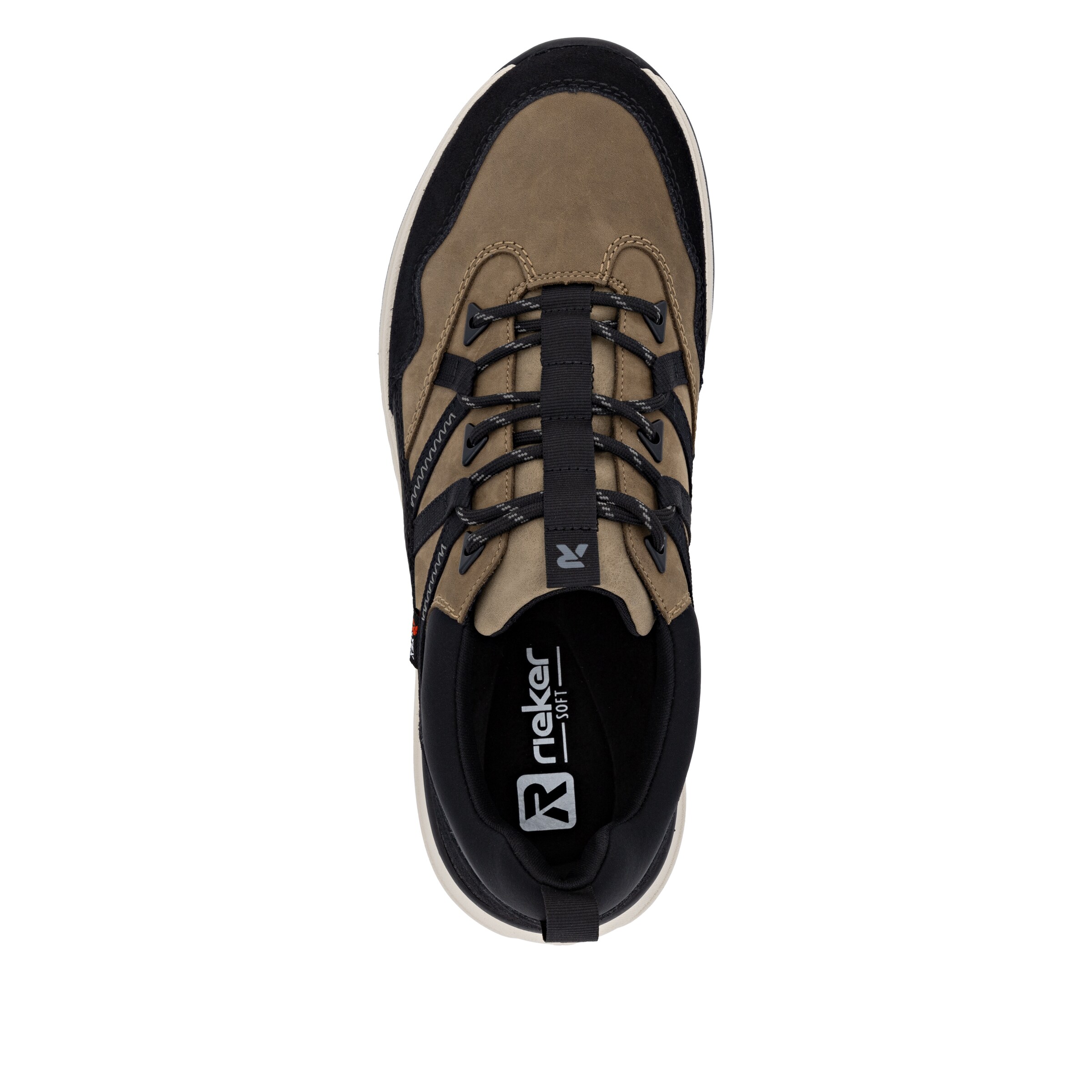 Baskets basses Rieker en marron