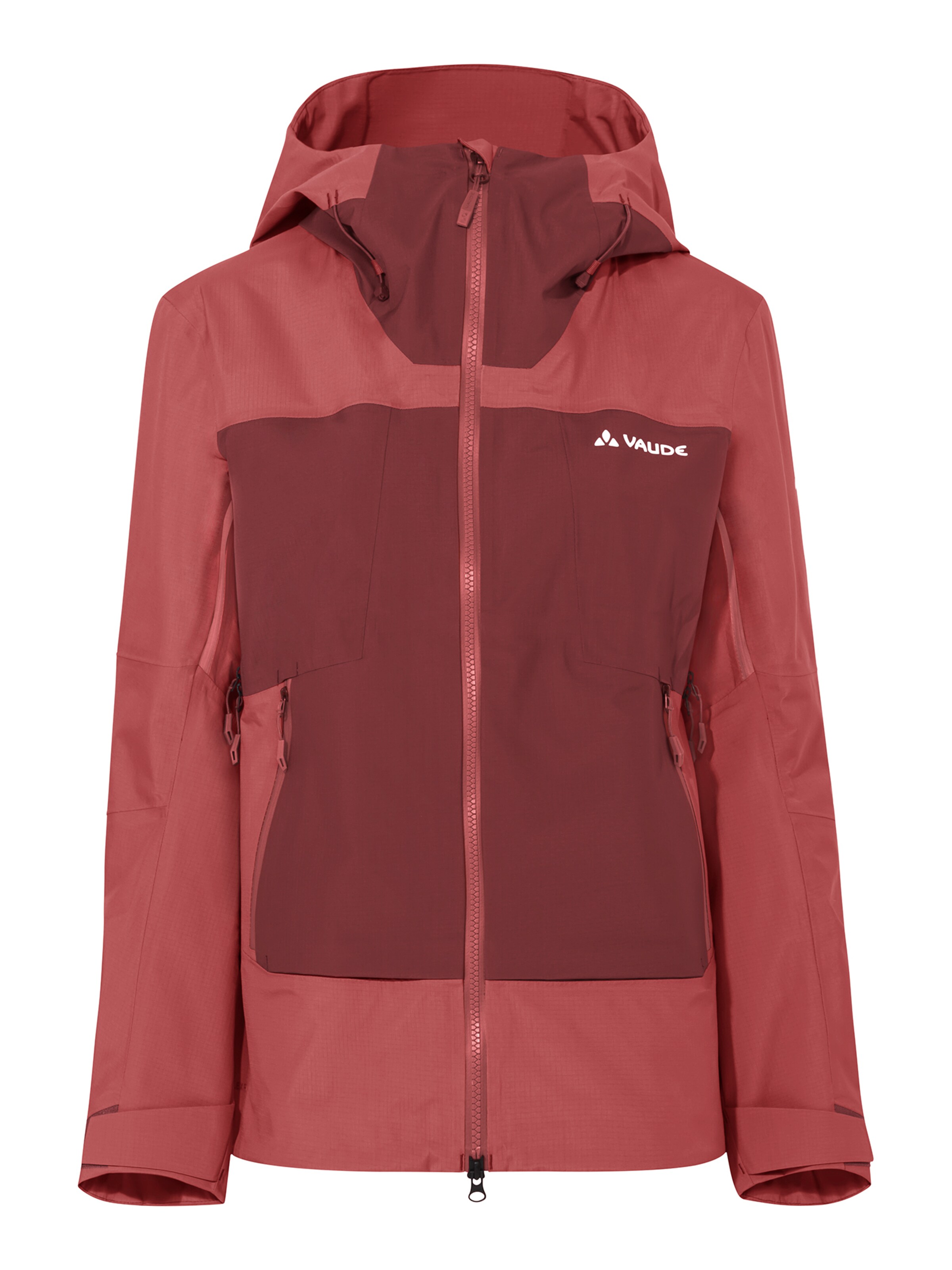 VAUDE Outdoorjacke 'Croz Alpine' in Rot: Vorderseite