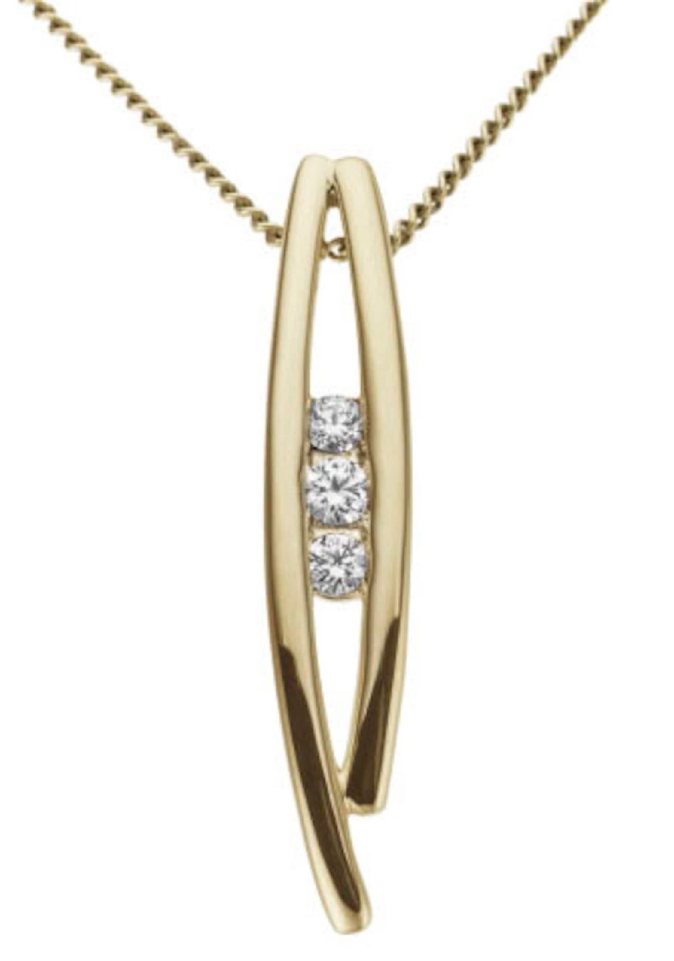FIRETTI Pendant in Gold: front