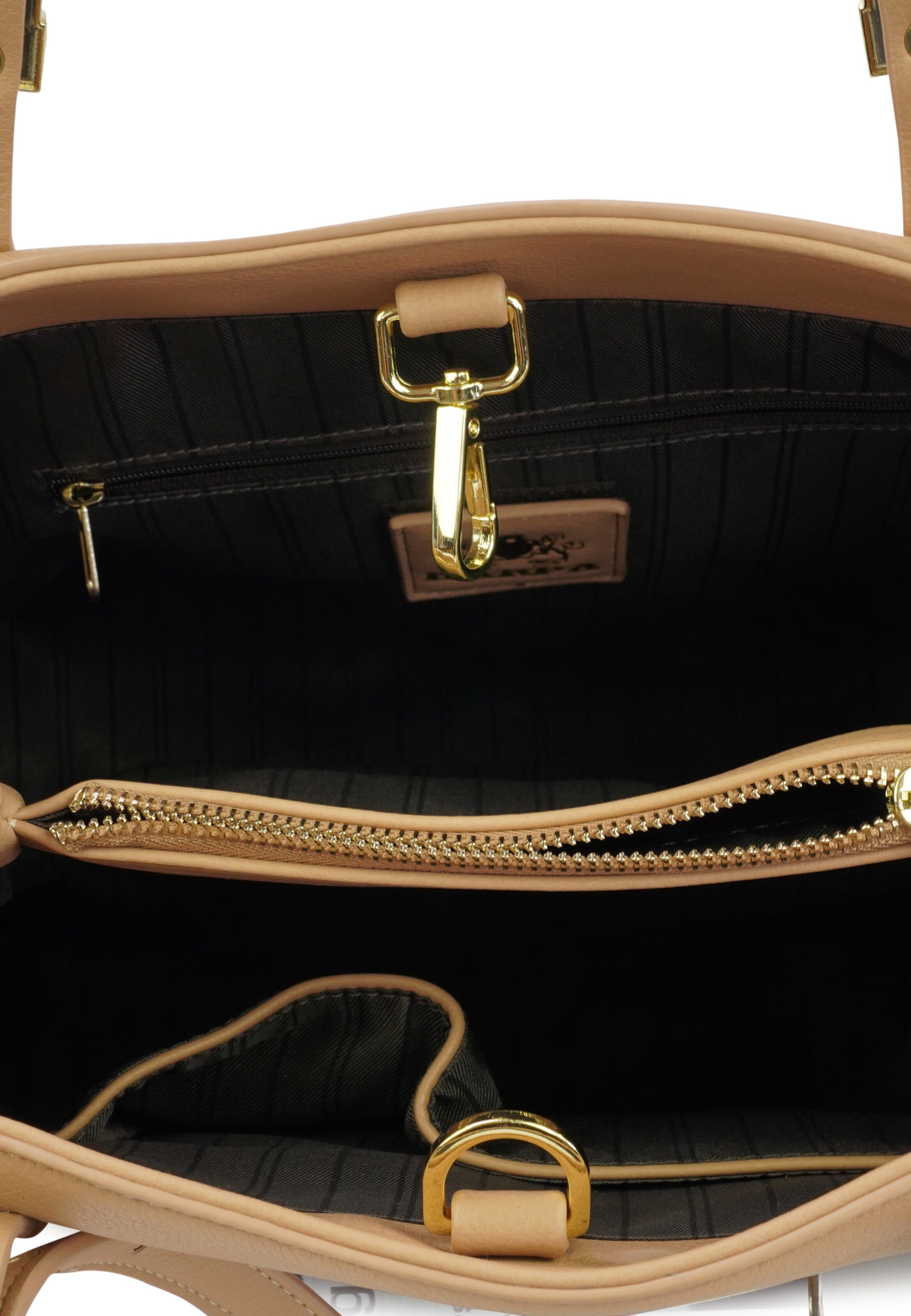 HARPA Shoulder bag 'Amarald' in Beige