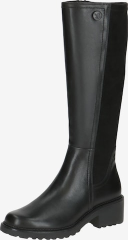 Bottes CAPRICE en noir : devant
