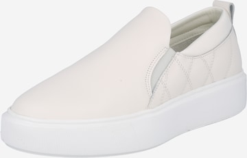 Marc O'Polo - Zapatillas sin cordones 'Cora' en beige: frente