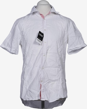 BOSS Black Hemd L in Weiß: Vorderseite