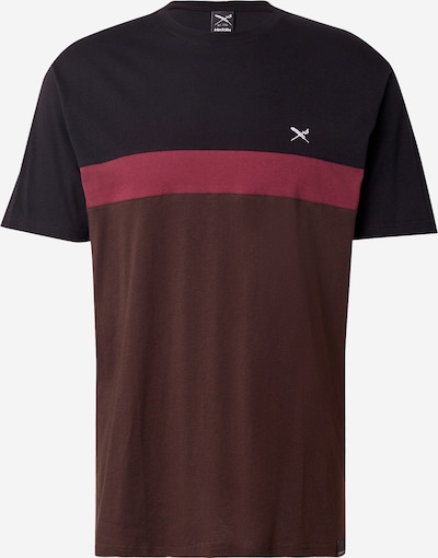 Iriedaily Paita 'Court' värissä ruskea / burgundin punainen / musta, Tuotenäkymä