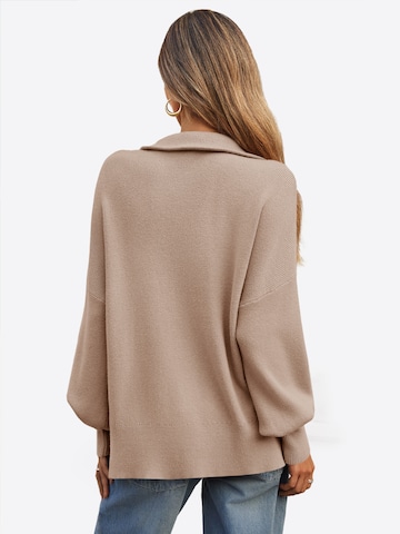 Imily Bela Pullover i beige: tilbage