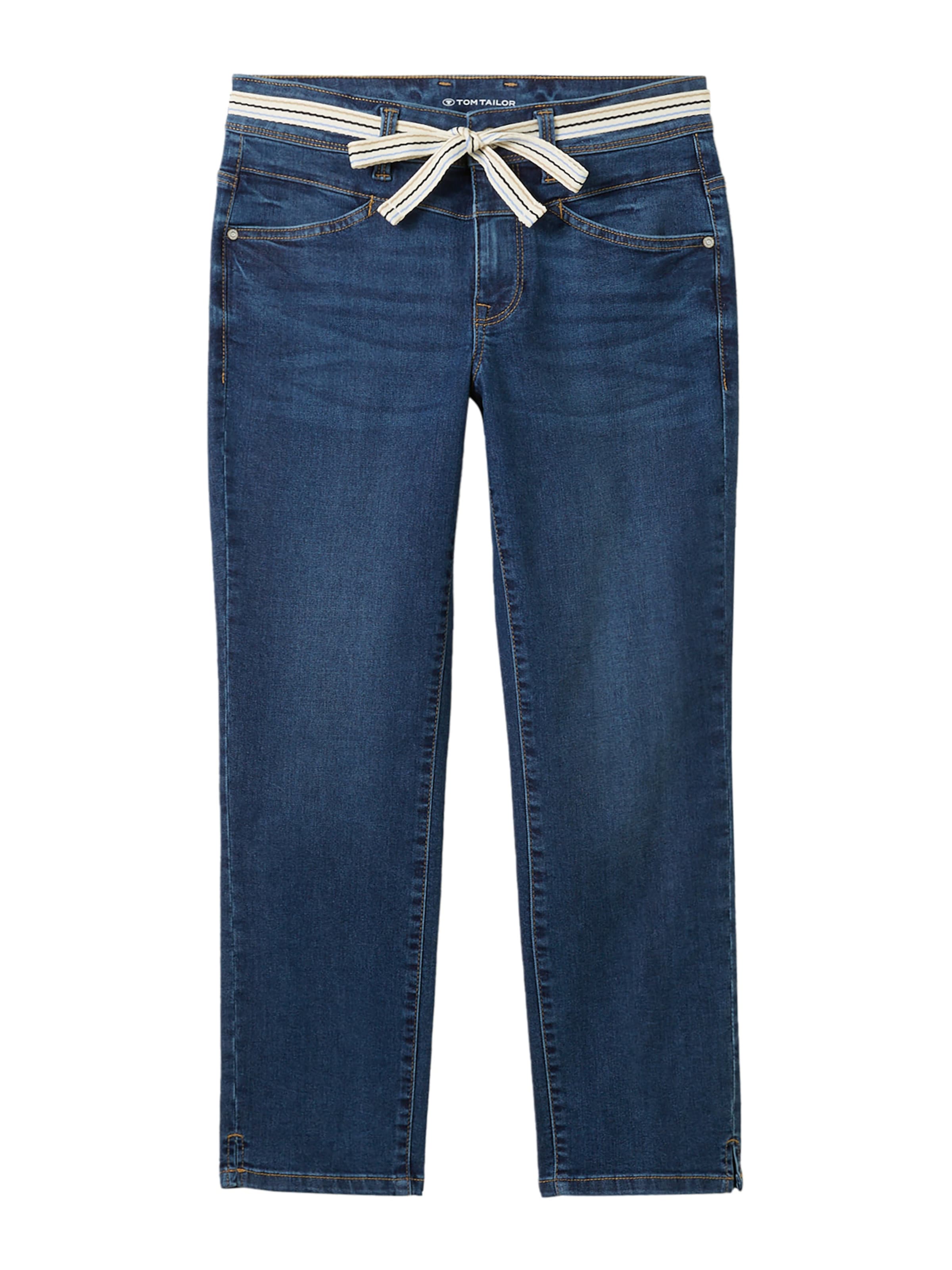 TOM TAILOR Slimfit Jeans 'Alexa' in Blauw: voorkant