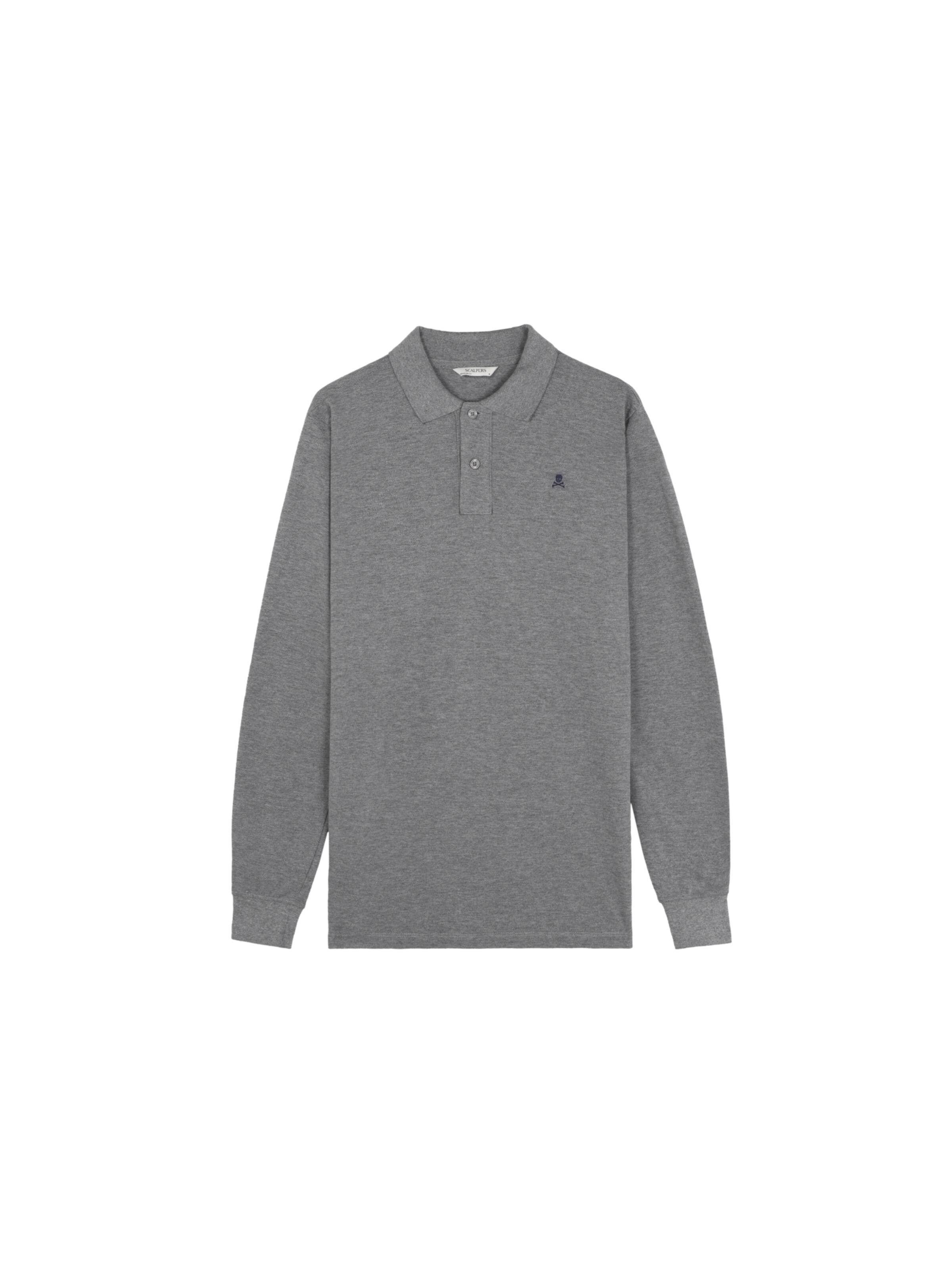 Scalpers Tričko - Sivá: predná strana