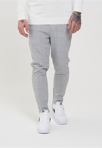 Slimfit Pantaloni di 2Y Premium in grigio: frontale