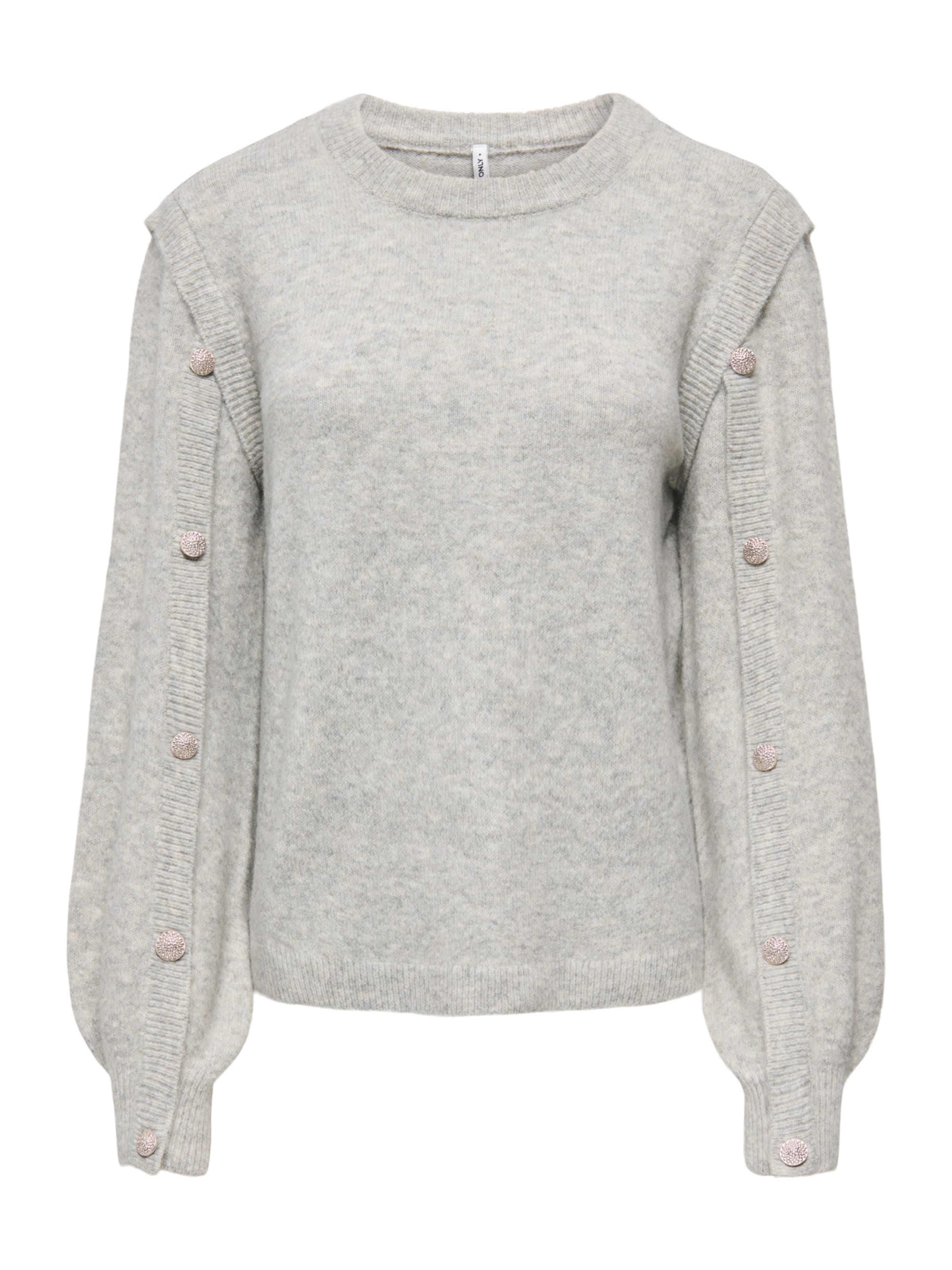 ONLY Pulover 'ONLRENE' | siva barva: sprednja stran