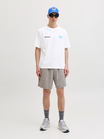 T-Shirt 'JCOClub' JACK & JONES en blanc