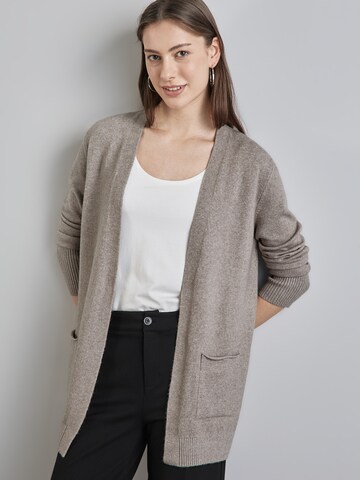Cardigan STREET ONE en beige : devant