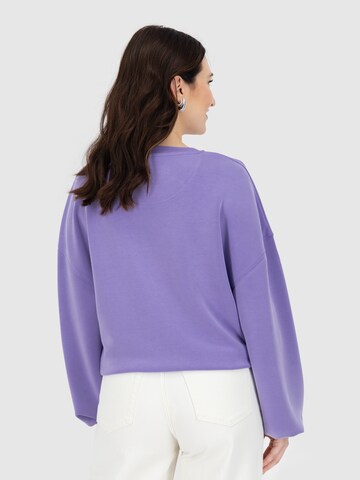 Alife and Kickin Sweatshirt 'MeredithAK' in Purple
