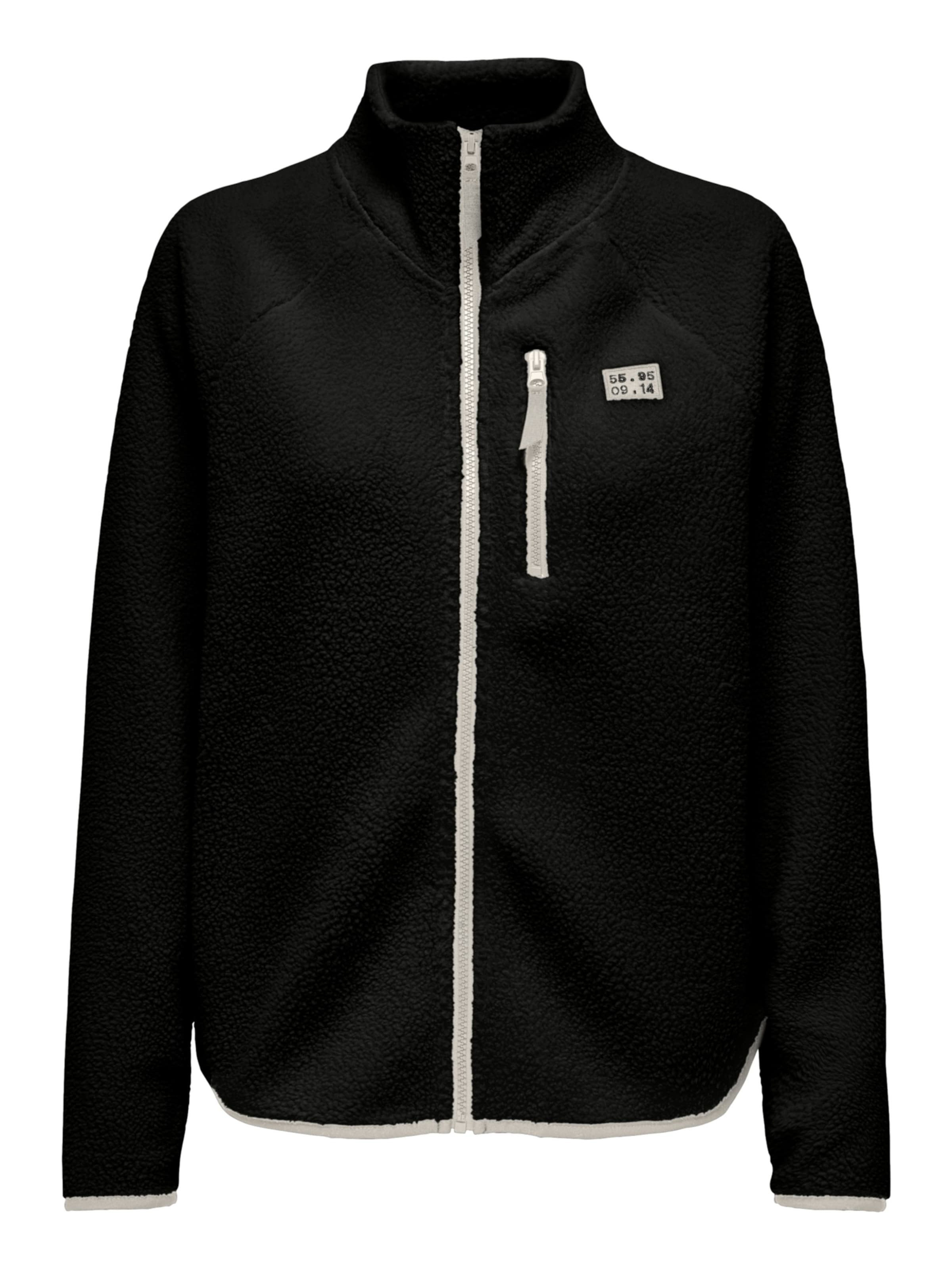 ONLY PLAY Jacke 'Mon' in Schwarz: Vorderseite