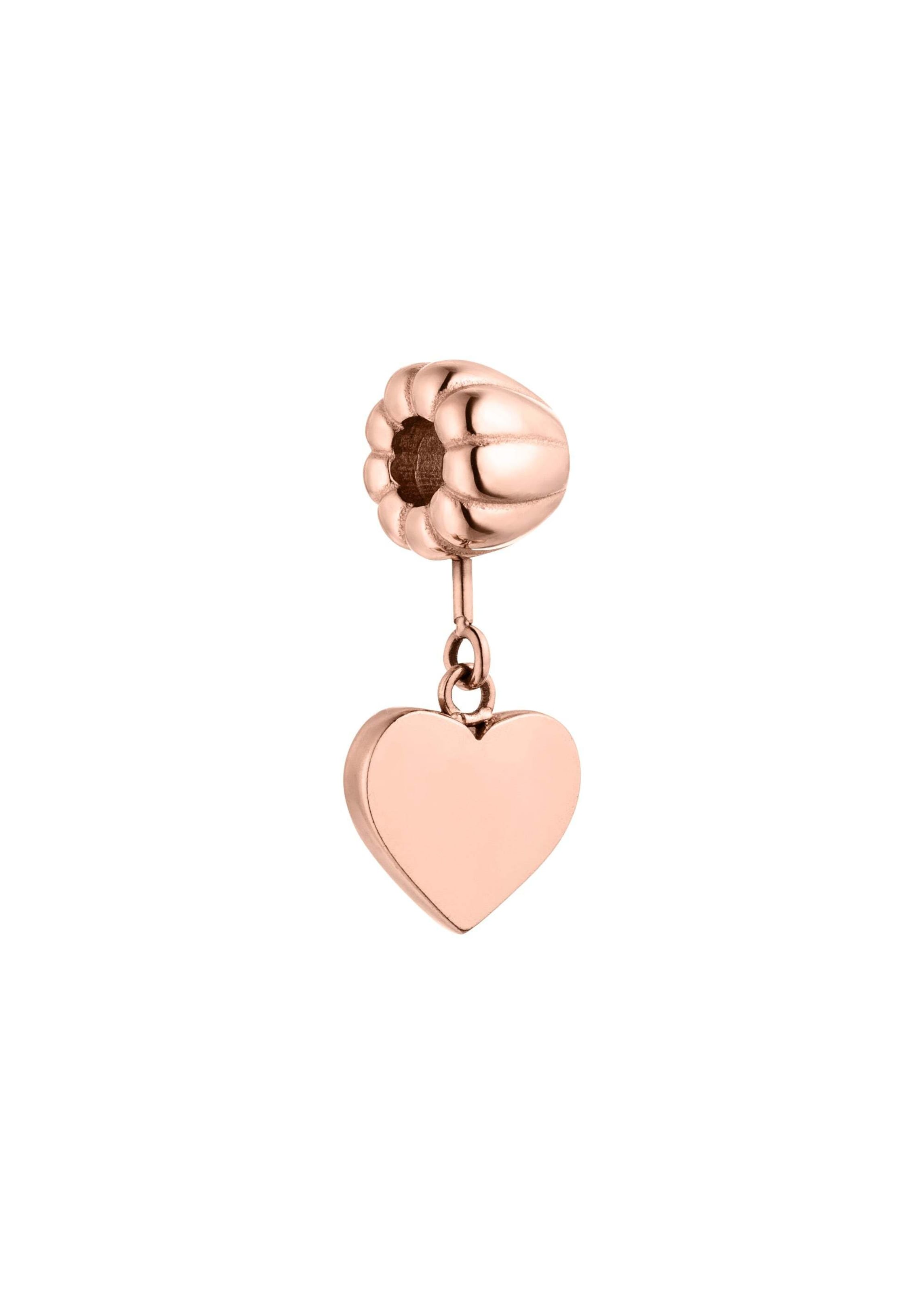 PURELEI - Colgante 'Engraveable Heart' en oro: frente