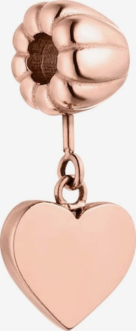 PURELEI - Colgante 'Engraveable Heart' en oro: frente