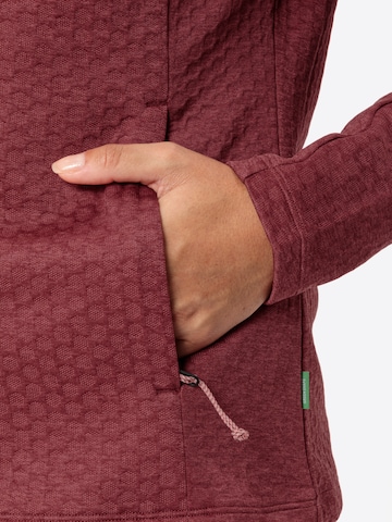 VAUDE Funktionsfleecejacke 'Skomer' (GRS) in Rot