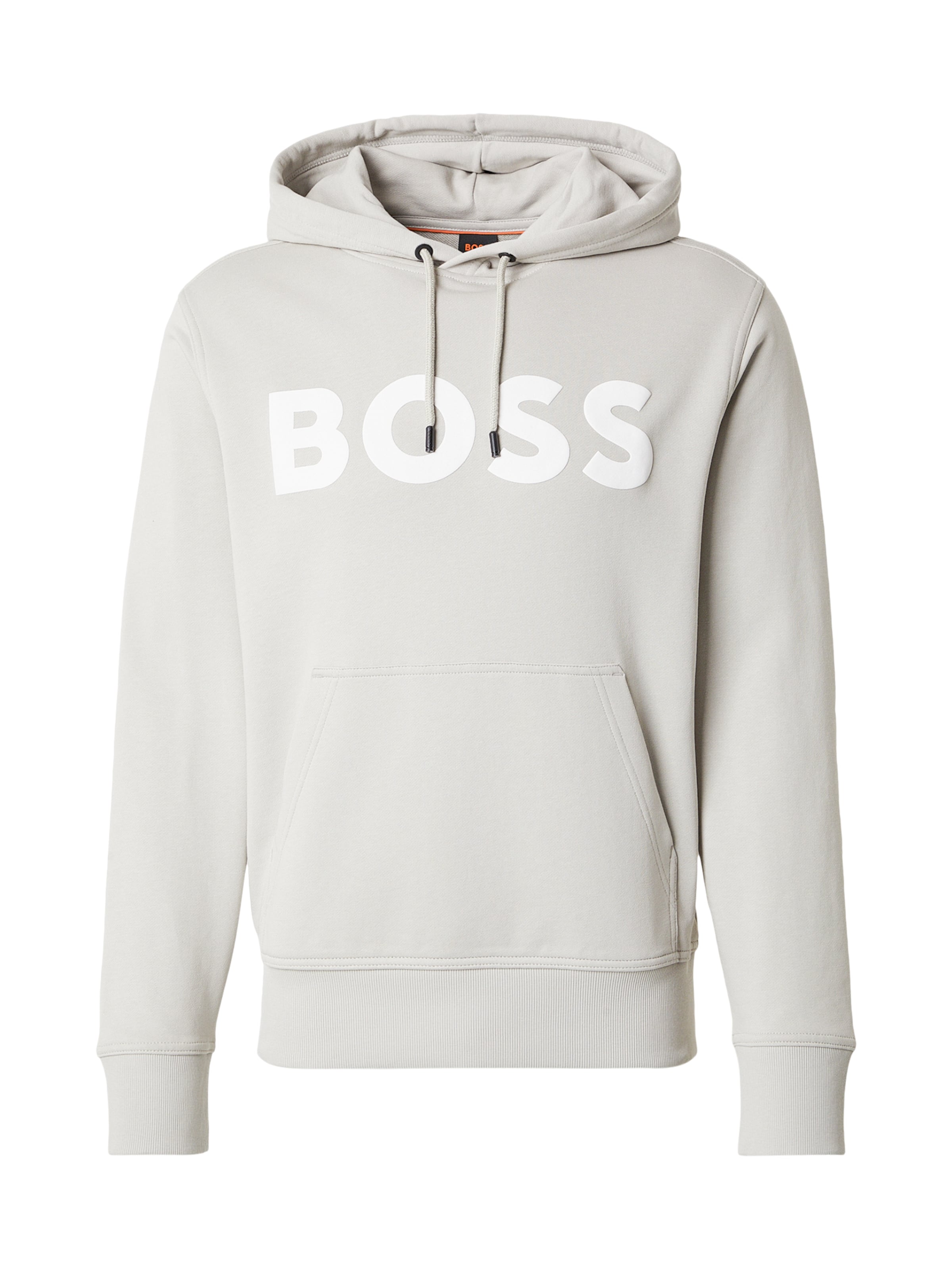 BOSS Свитшот в Серый: спереди