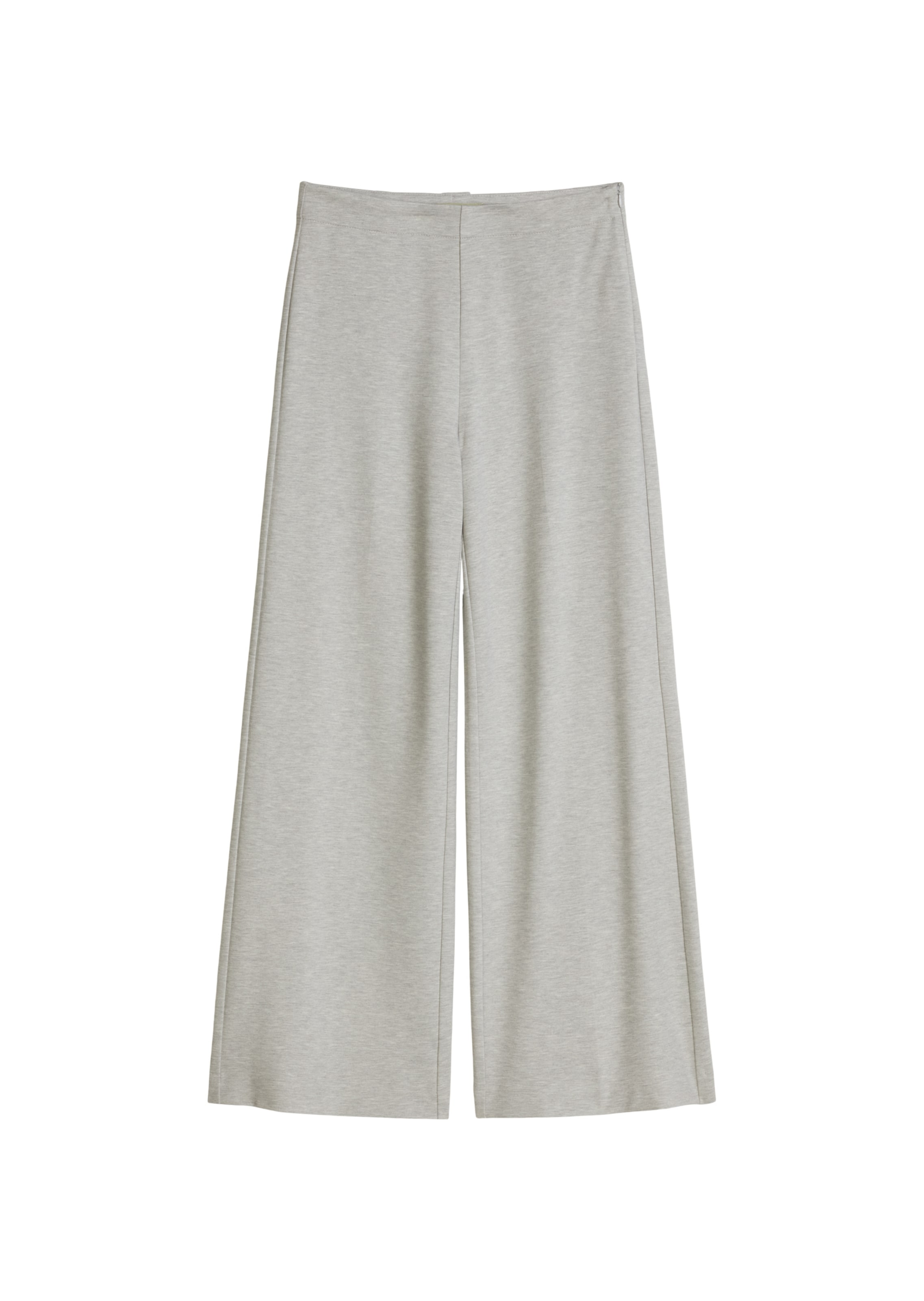 Marc O'Polo Wide Leg Hose in Grau: Vorderseite