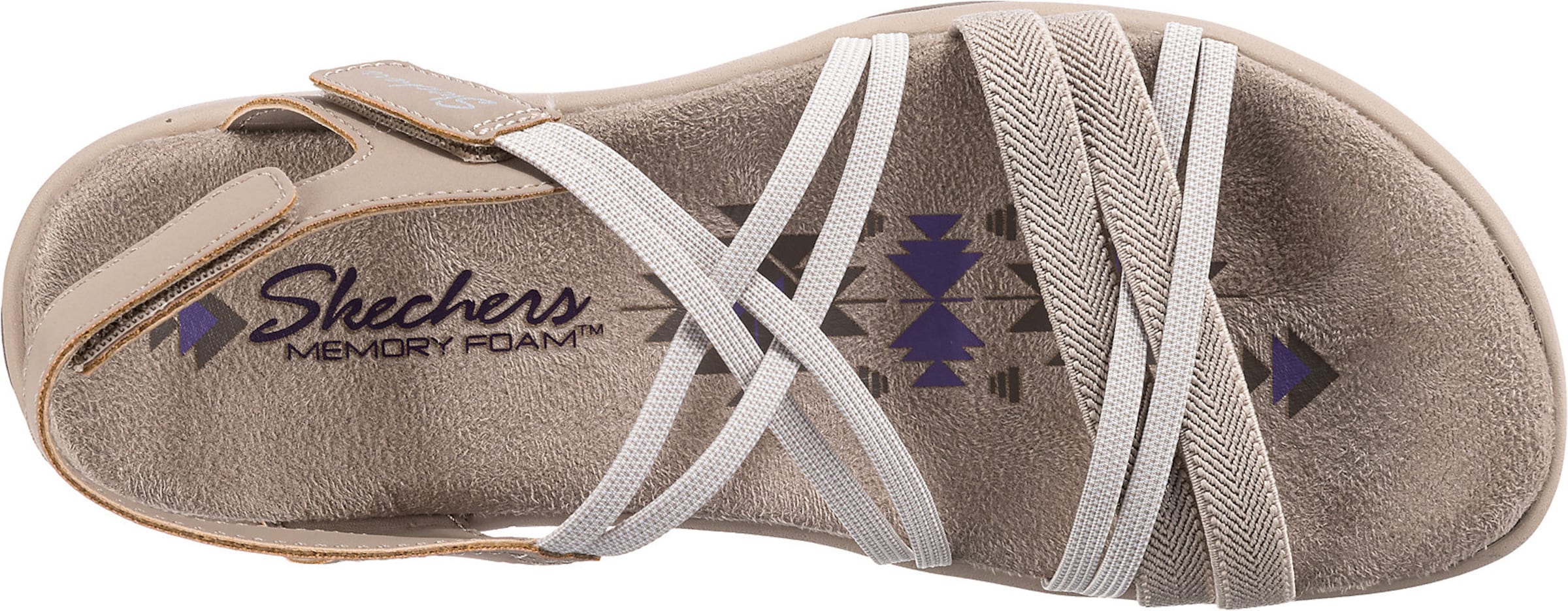 SKECHERS Strap Sandals in Beige