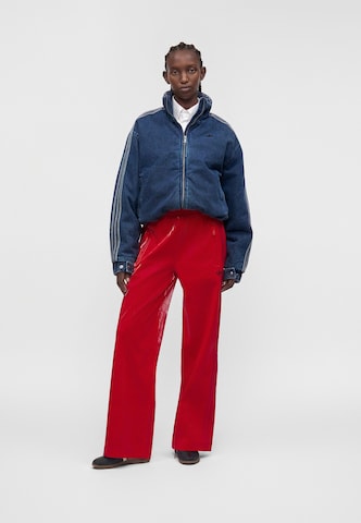 ADIDAS ORIGINALS Prehodna jakna 'Firebird' | modra barva