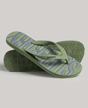 Superdry Teenslippers in Groen