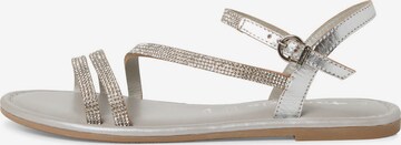 TAMARIS Sandalen met riem '28113' in Zilver