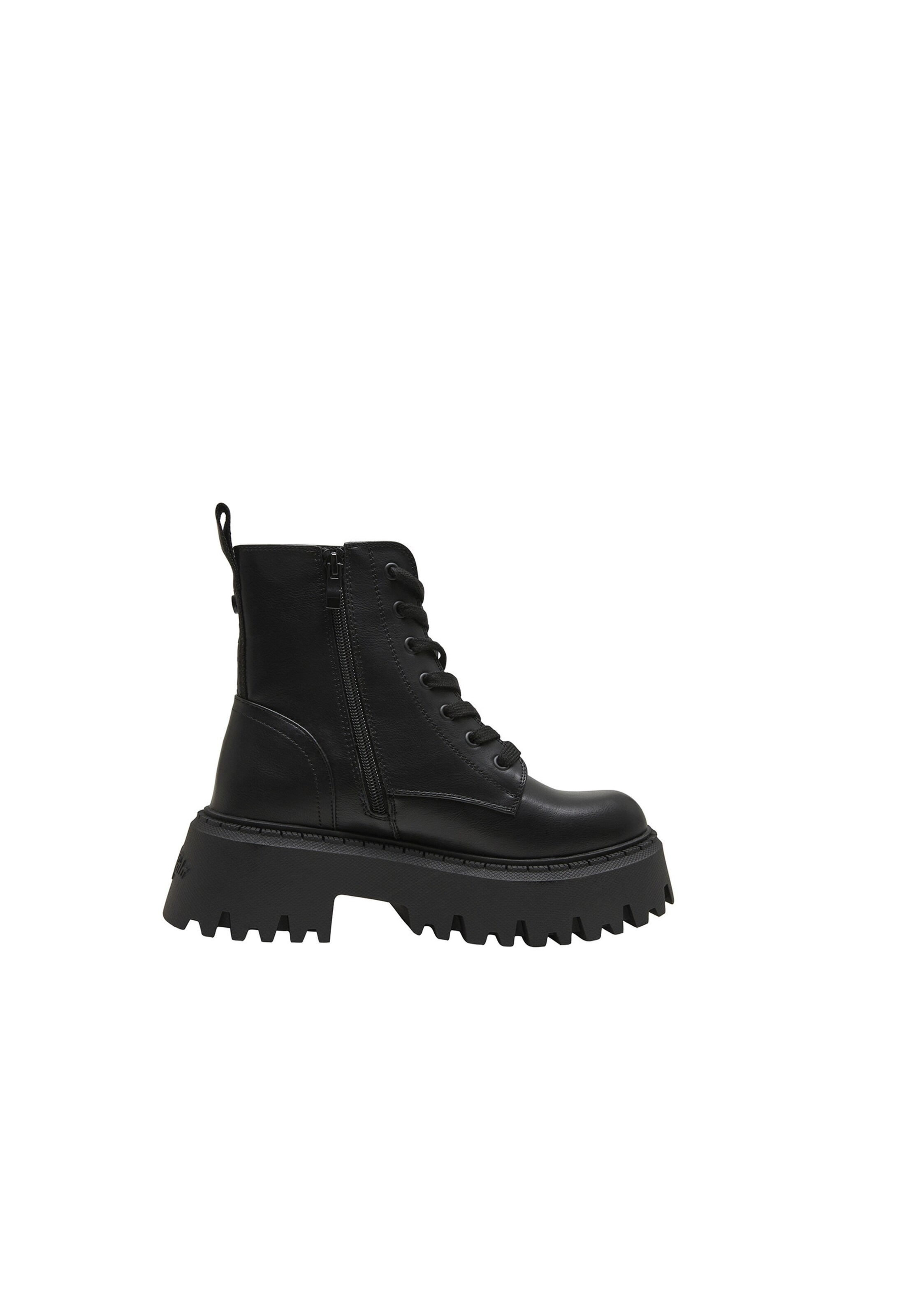 BUFFALO - Botim com fivela em preto