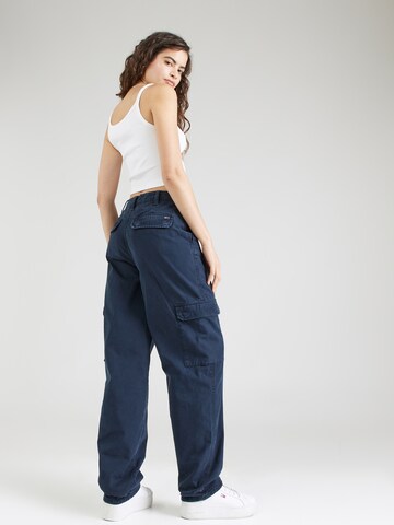 Tommy Jeans Loosefit Παντελόνι cargo 'HARPER' σε μπλε