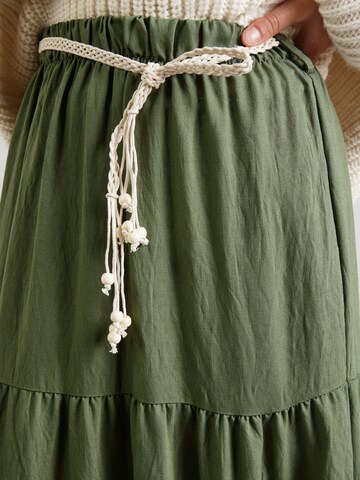 Hailys - Falda 'Sa44ra' en verde