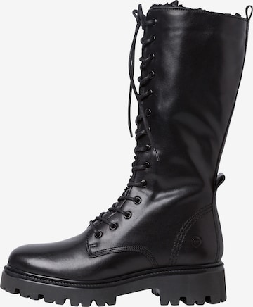 TAMARIS Lace-Up Boots in Black
