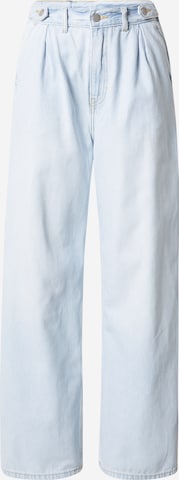 Dr. Denim Loosefit Jeans med lægfolder 'Kaia' i blå: forside