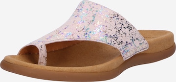 GABOR Teenslipper in Beige: voorkant