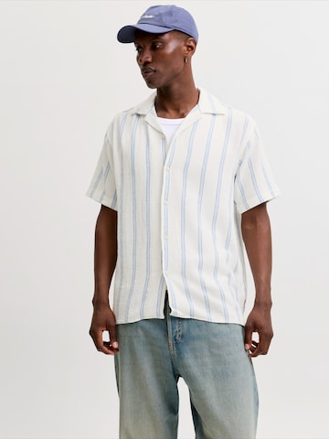 JACK & JONES Hemd 'JORCOBA' in Blau: Vorderseite