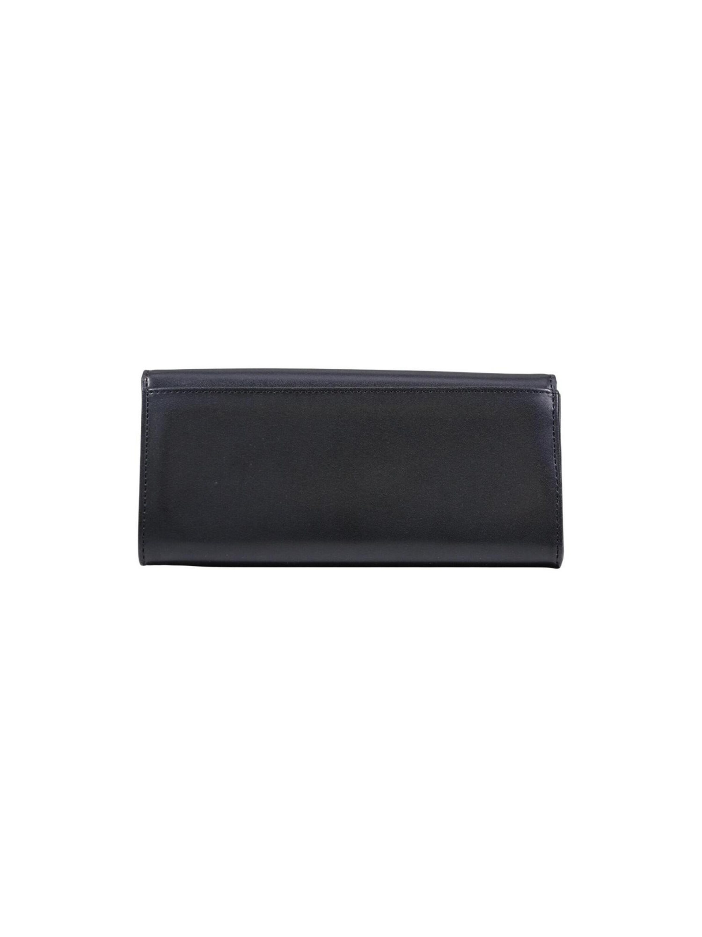 Portamonete 'JANIE SLG FLAP ORGANIZER SWVG99 10155' di GUESS in nero