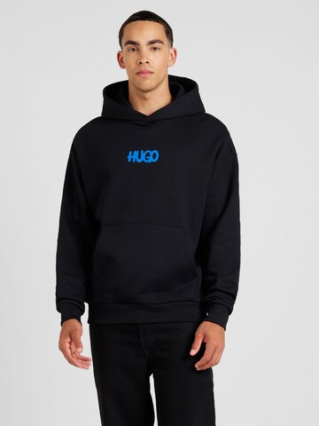 HUGO Sweatshirt 'Nimayho' in Zwart