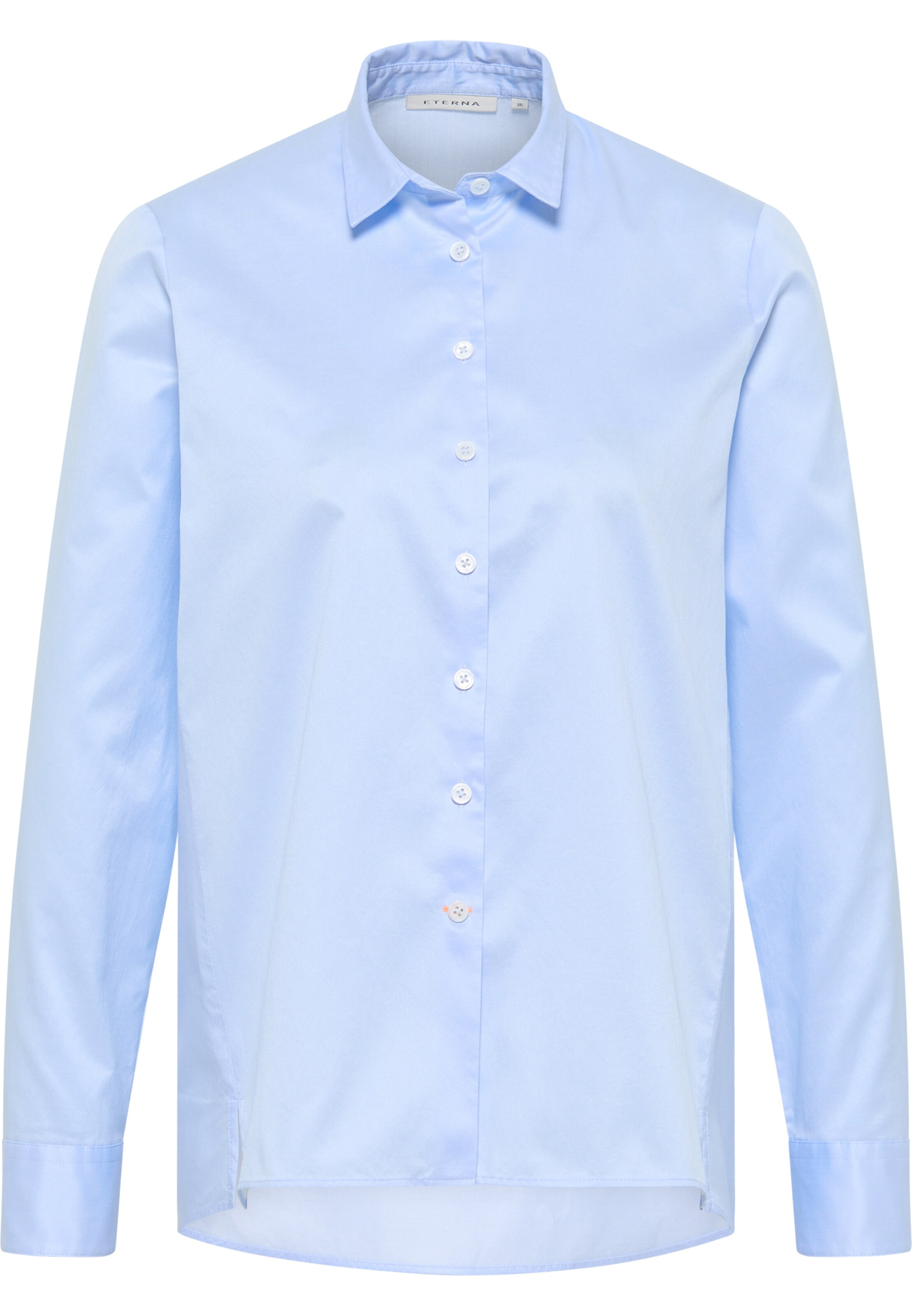 ETERNA Blouse in Blauw: voorkant