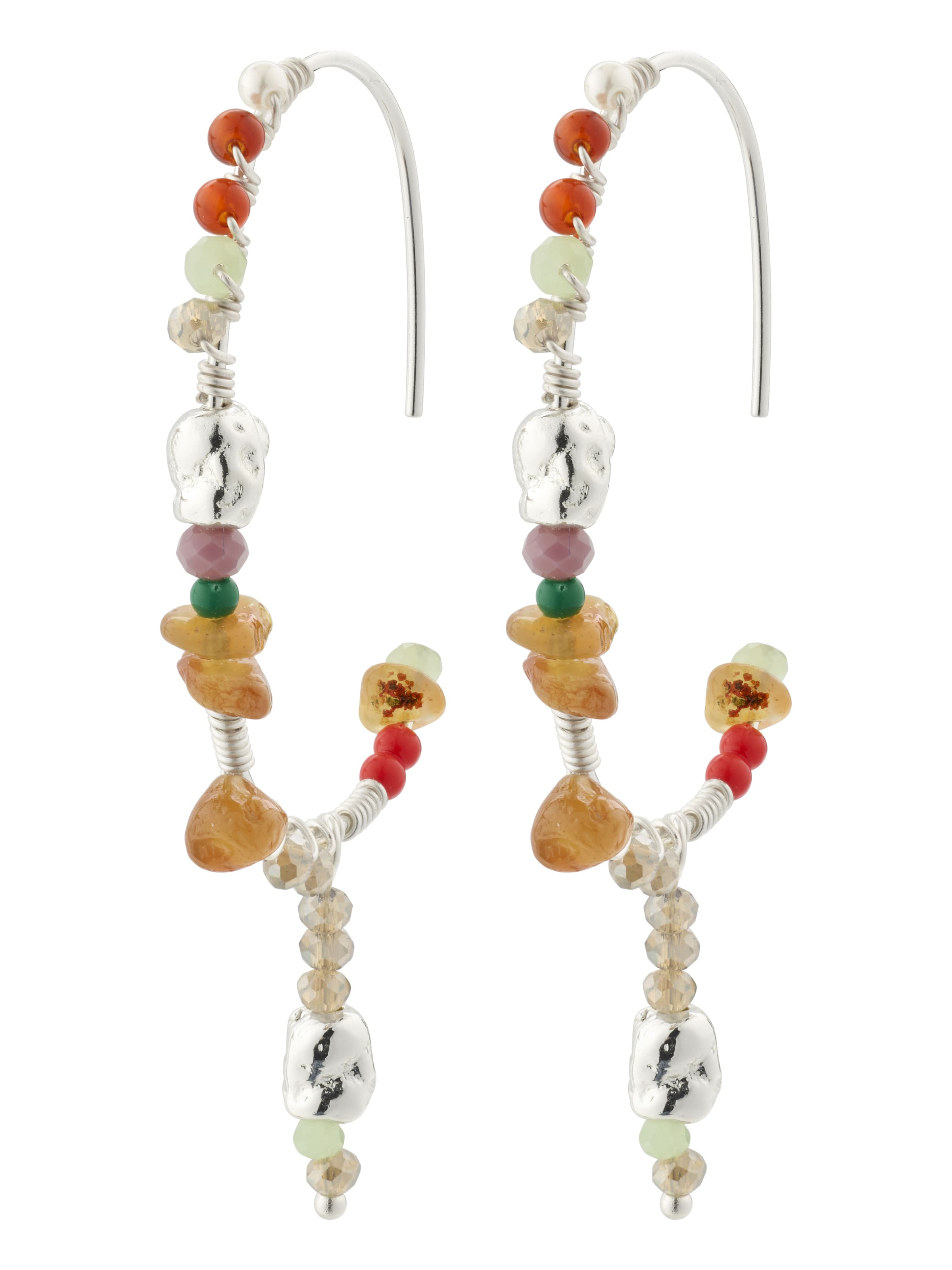 Pilgrim Kõrvarõngas 'Trust' segavärvid / Hõbe, Tootevaade