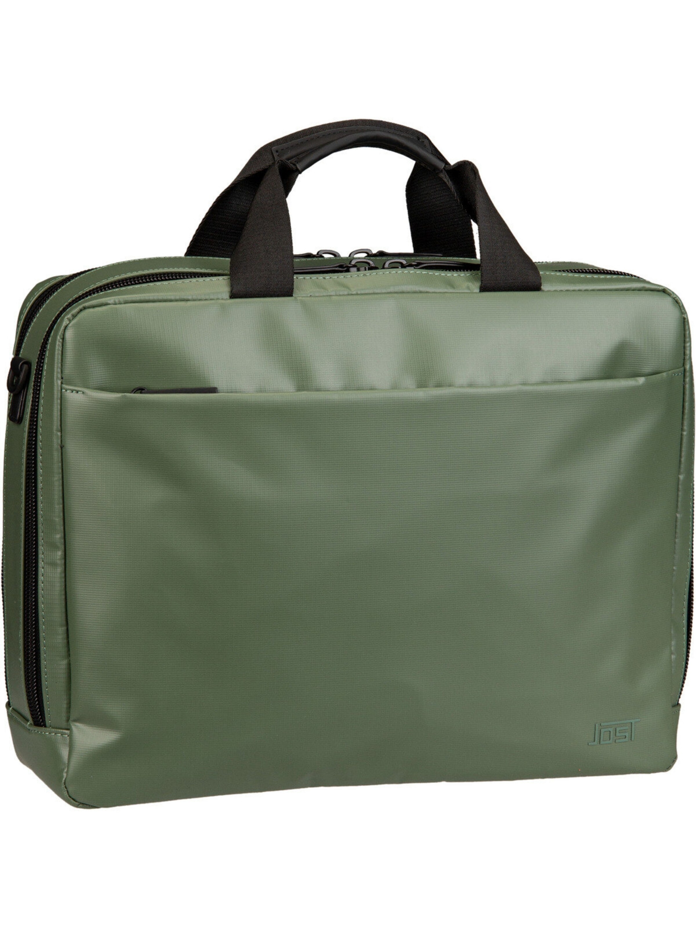 JOST Document Bag ' Tolja ' in Green: front