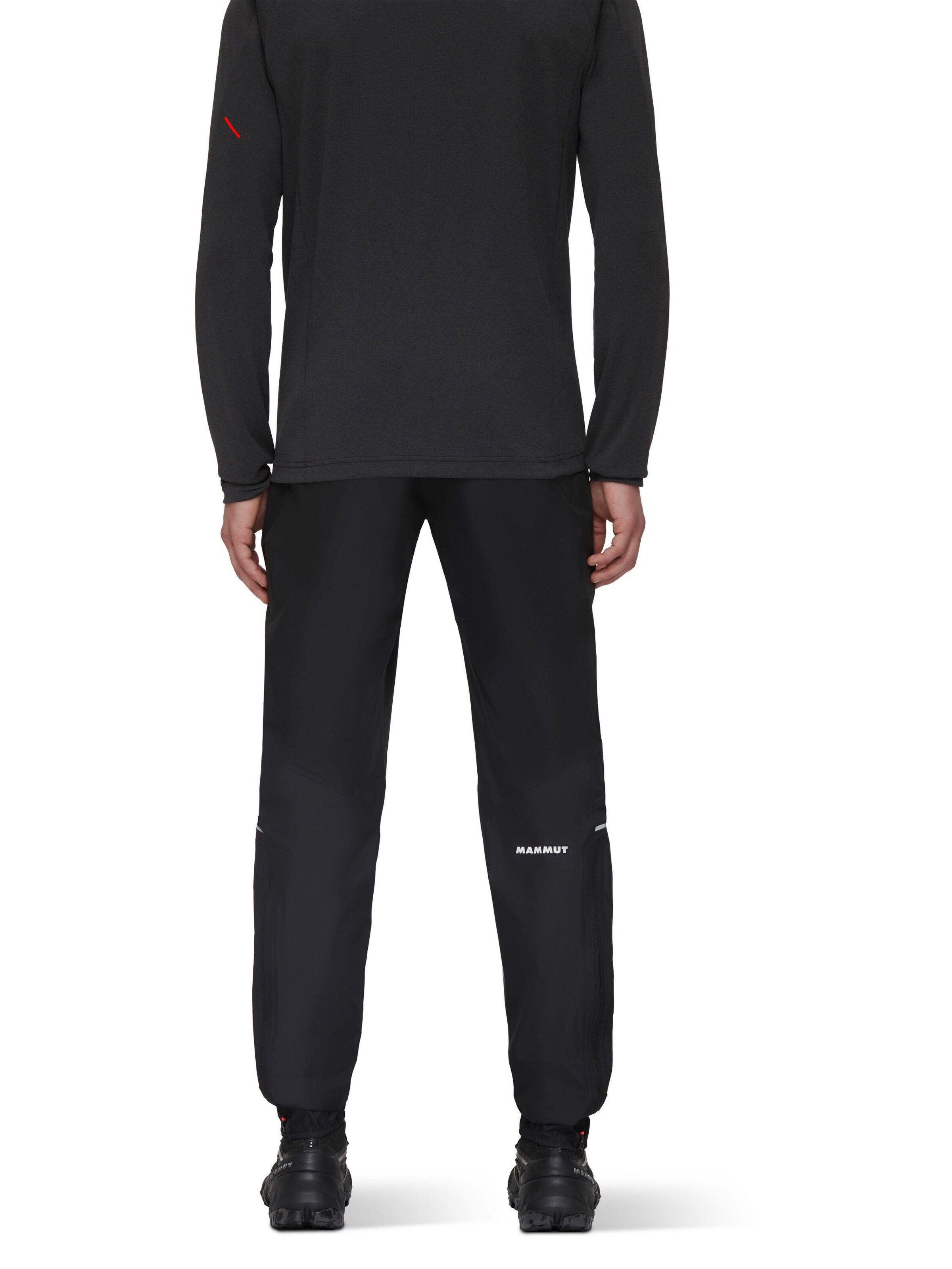 MAMMUT Tapered Outdoor Pants in Black